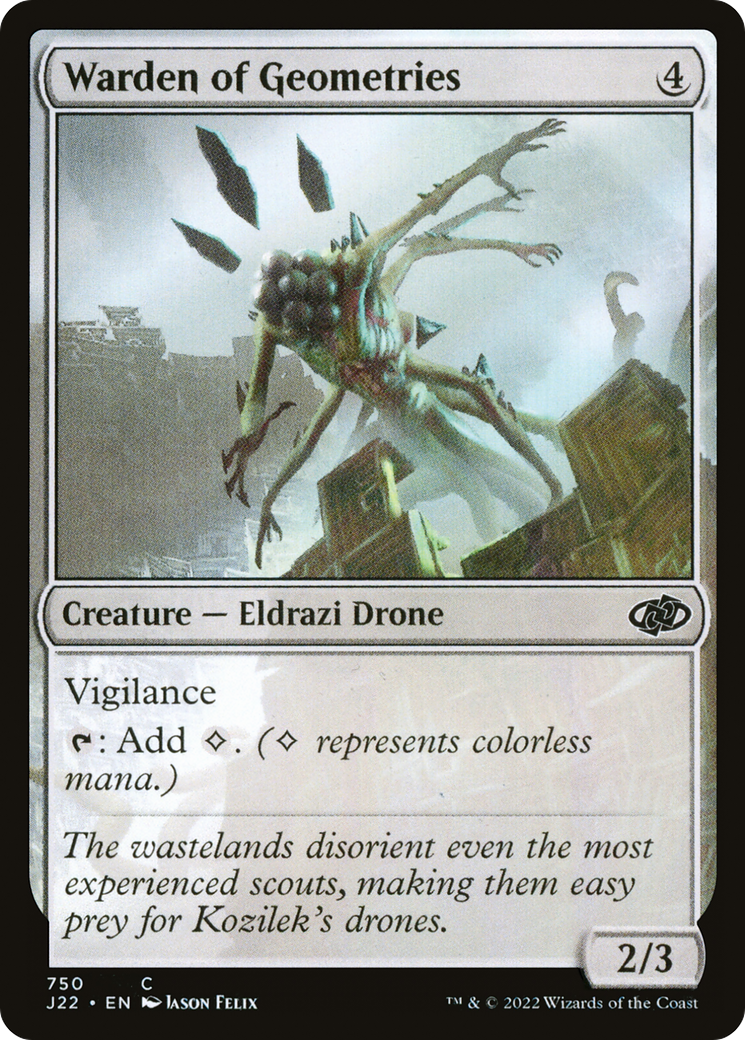 Warden of Geometries [Jumpstart 2022] | Card Citadel