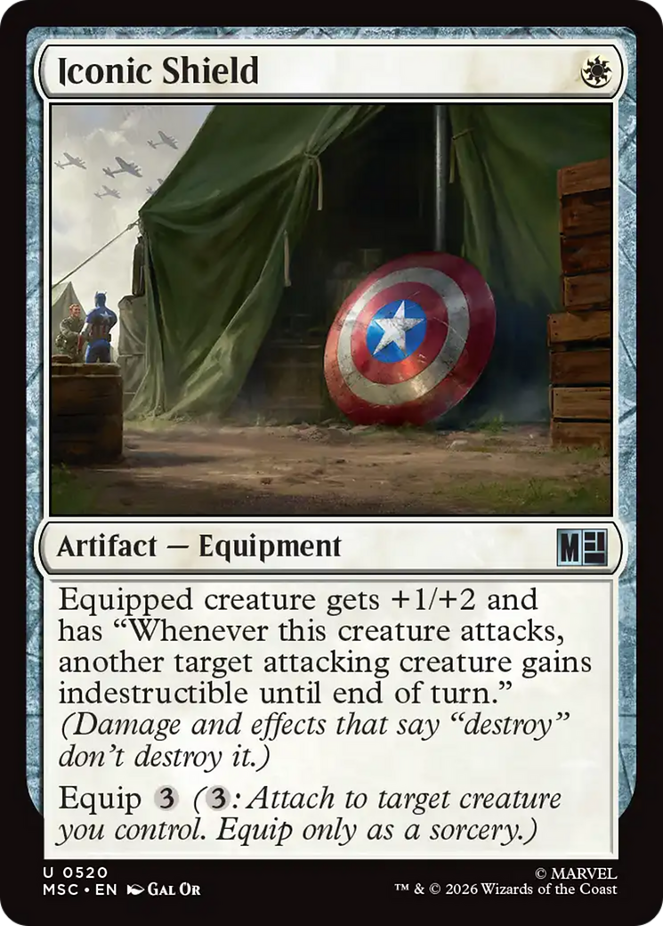 Iconic Shield [Marvel Super Heroes Commander] | Card Citadel