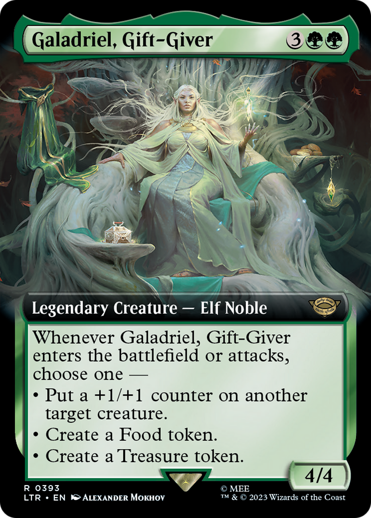 Galadriel, Gift-Giver (Extended Art) [The Lord of the Rings: Tales of Middle-Earth] | Card Citadel