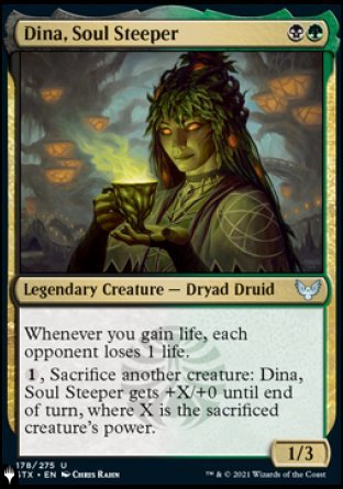 Dina, Soul Steeper [The List] | Card Citadel