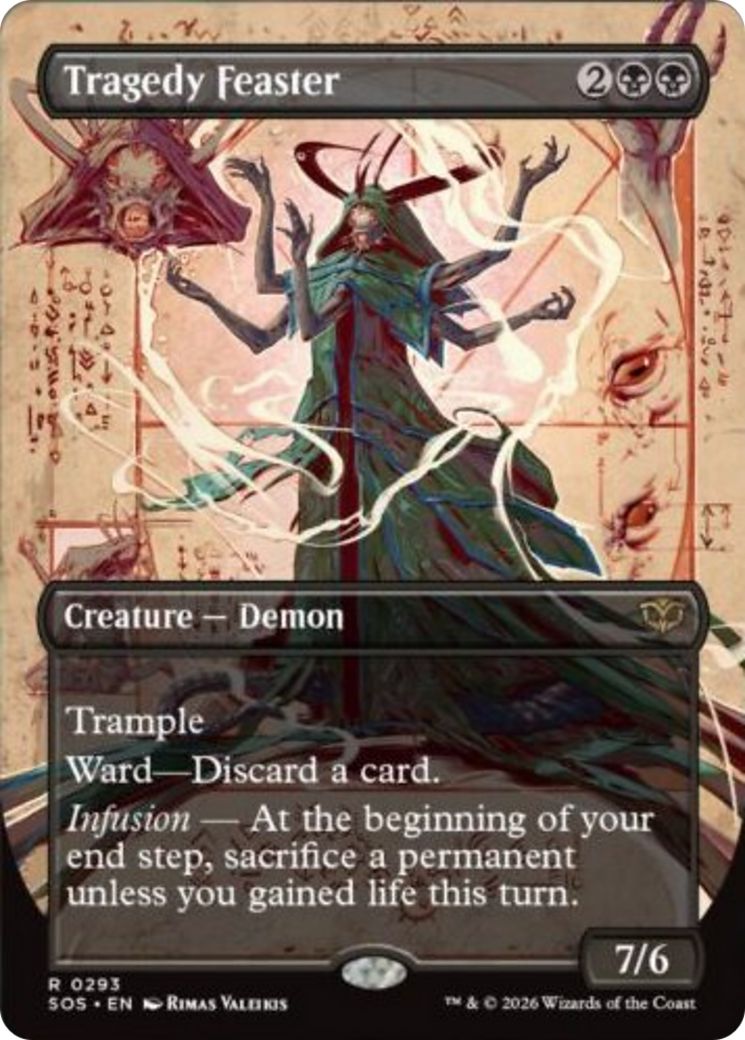 Tragedy Feaster (Borderless) [Secrets of Strixhaven] | Card Citadel
