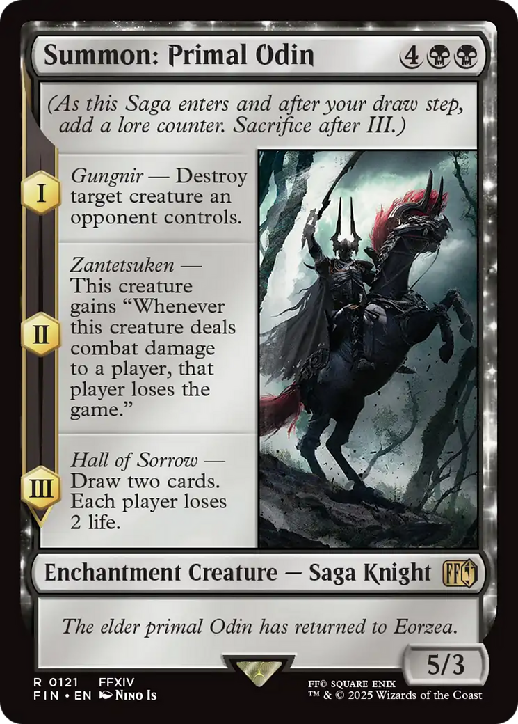 Summon: Primal Odin [FINAL FANTASY] | Card Citadel