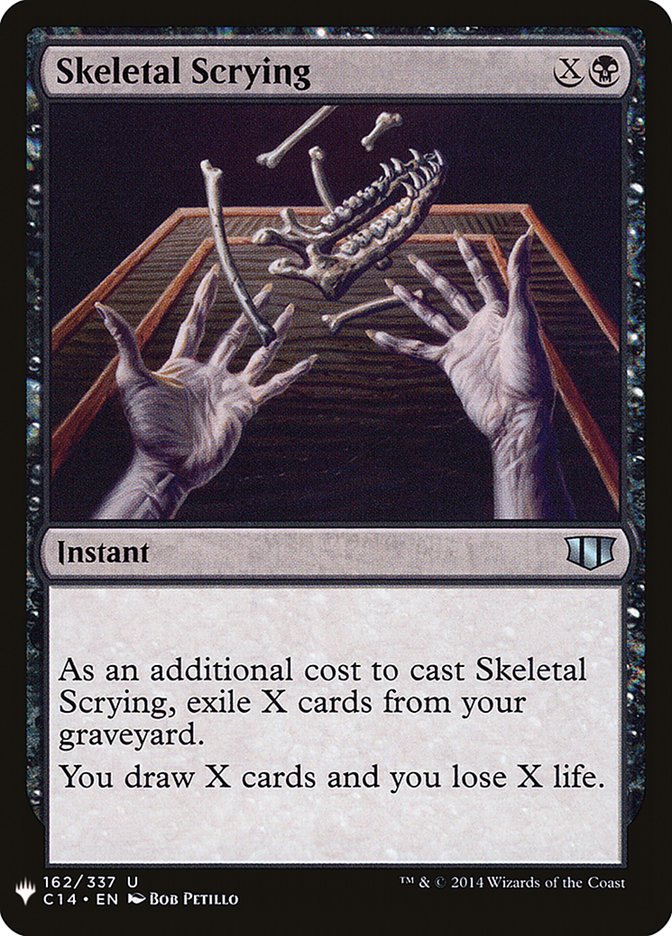 Skeletal Scrying [Mystery Booster] | Card Citadel