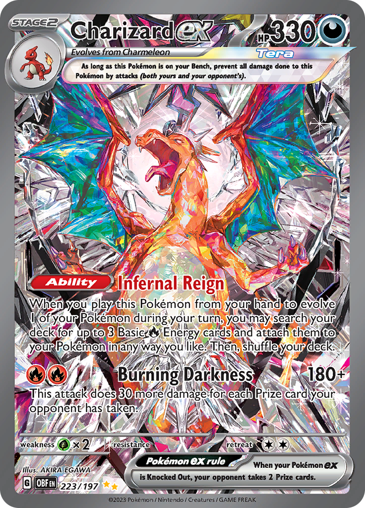 Charizard ex (223/197) [Scarlet & Violet: Obsidian Flames] | Card Citadel