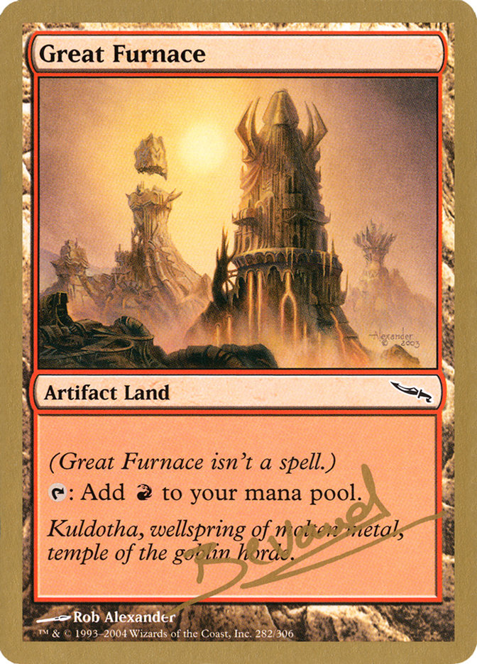 Great Furnace (Manuel Bevand) [World Championship Decks 2004] | Card Citadel