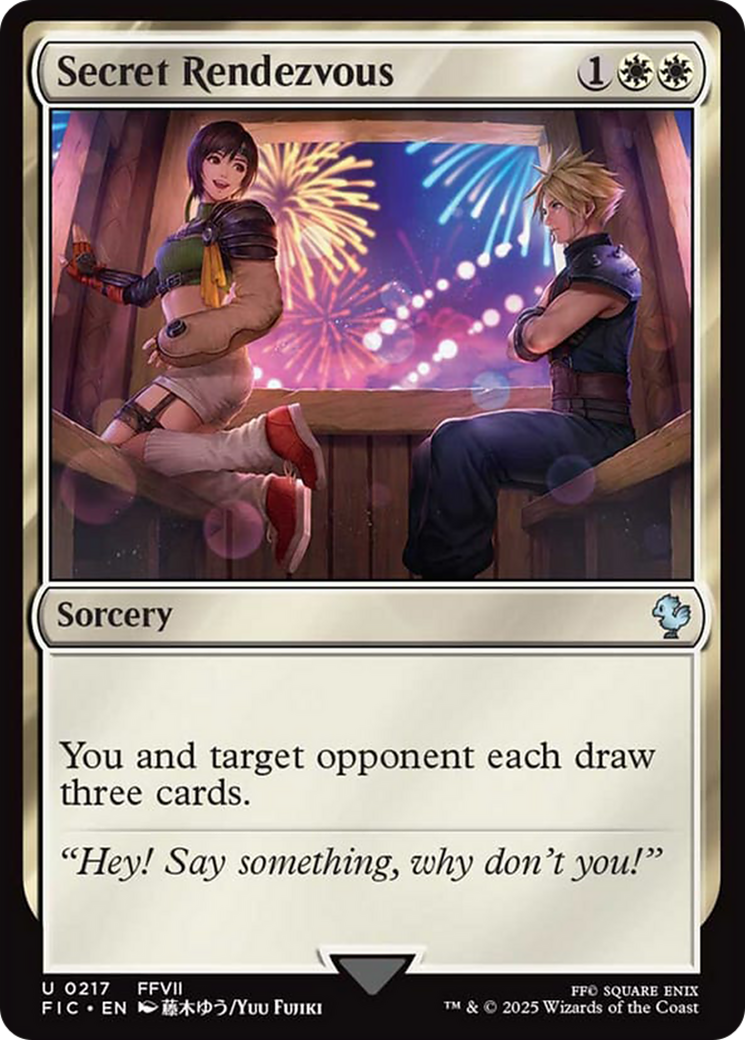 Secret Rendezvous (0217) [FINAL FANTASY Commander] | Card Citadel