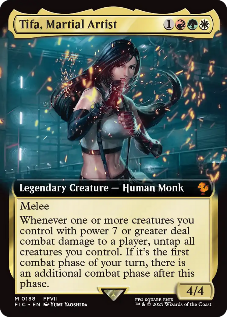 Tifa, Martial Artist (Extended Art) [FINAL FANTASY Commander] | Card Citadel