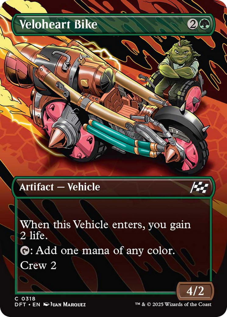 Veloheart Bike (Borderless) [Aetherdrift] | Card Citadel