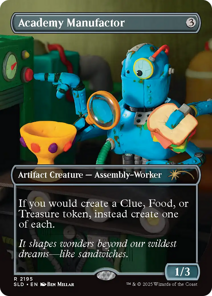 Academy Manufactor (Rainbow Foil) [Secret Lair Drop Series] | Card Citadel
