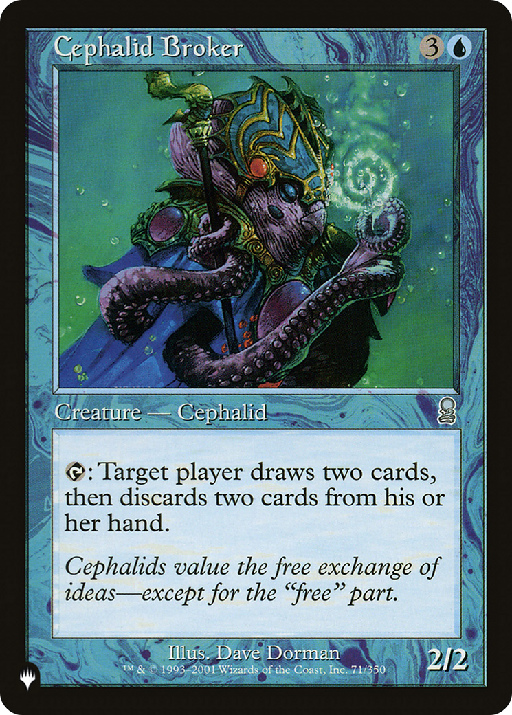 Cephalid Broker [The List Reprints] | Card Citadel