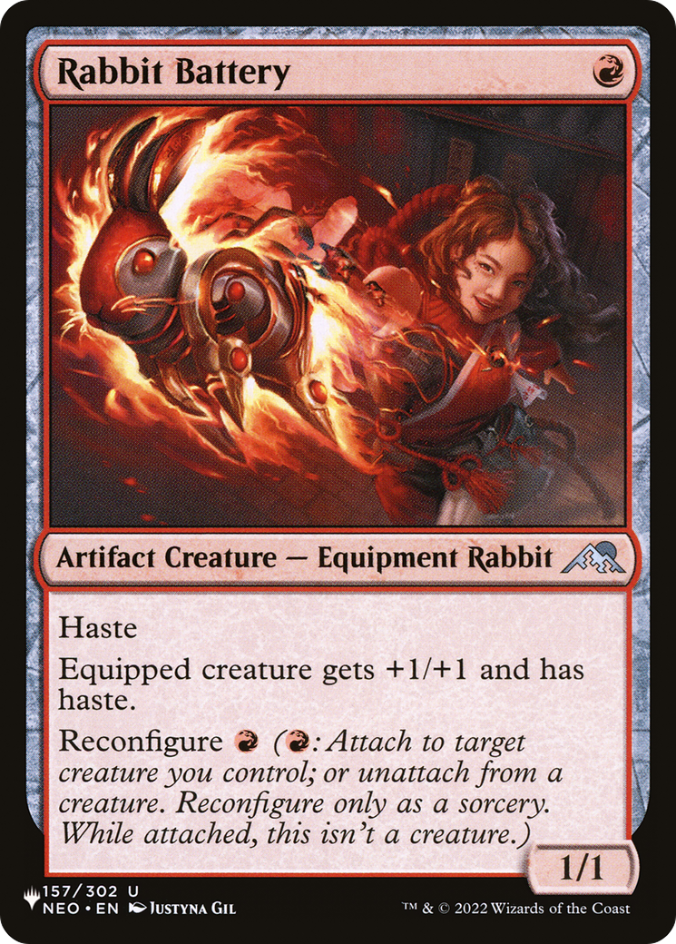 Rabbit Battery [The List Reprints] | Card Citadel