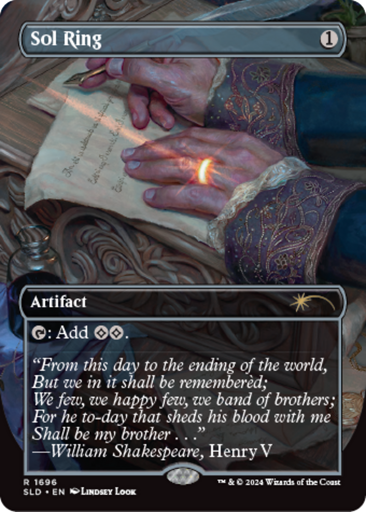 Sol Ring (1696) [Secret Lair: Sheldon's Spellbook] | Card Citadel