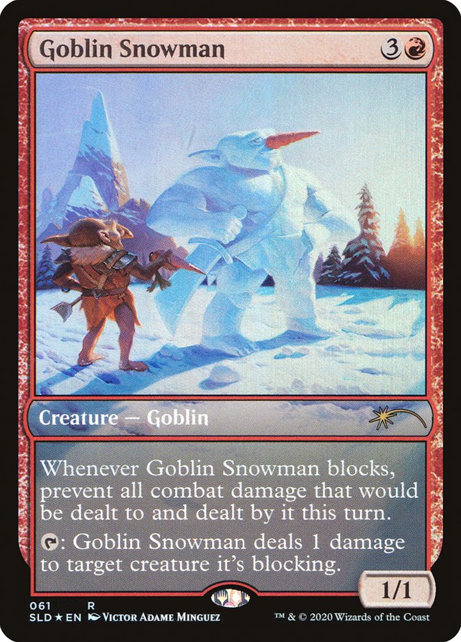 Goblin Snowman [Secret Lair Drop Series] | Card Citadel