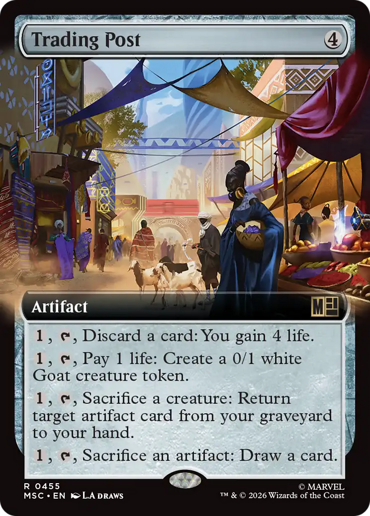Trading Post (Extended Art) [Marvel Super Heroes Commander] | Card Citadel