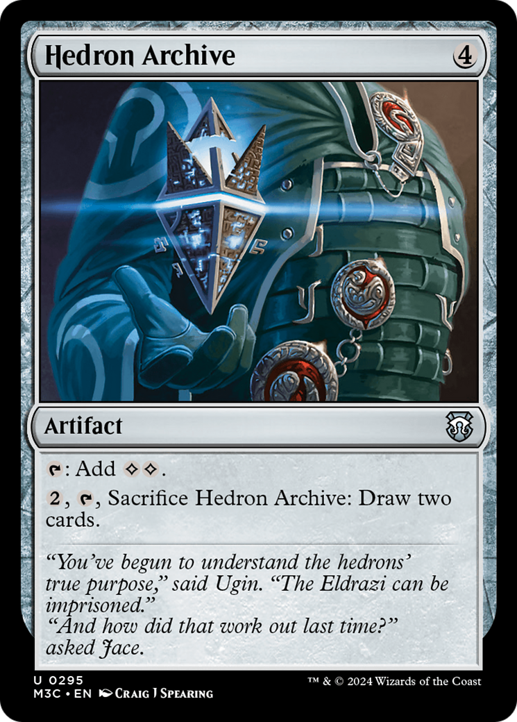 Hedron Archive (Ripple Foil) [Modern Horizons 3 Commander] | Card Citadel