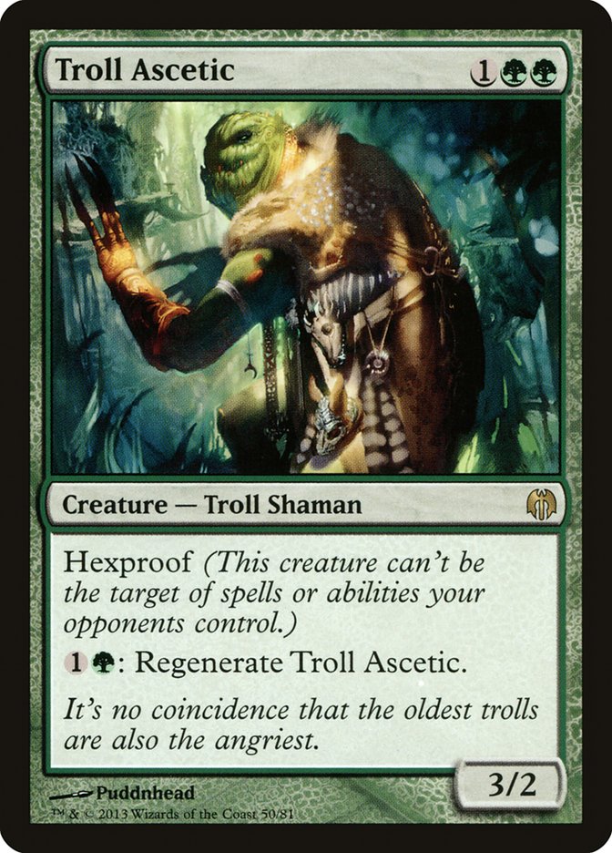 Troll Ascetic [Duel Decks: Heroes vs. Monsters] | Card Citadel