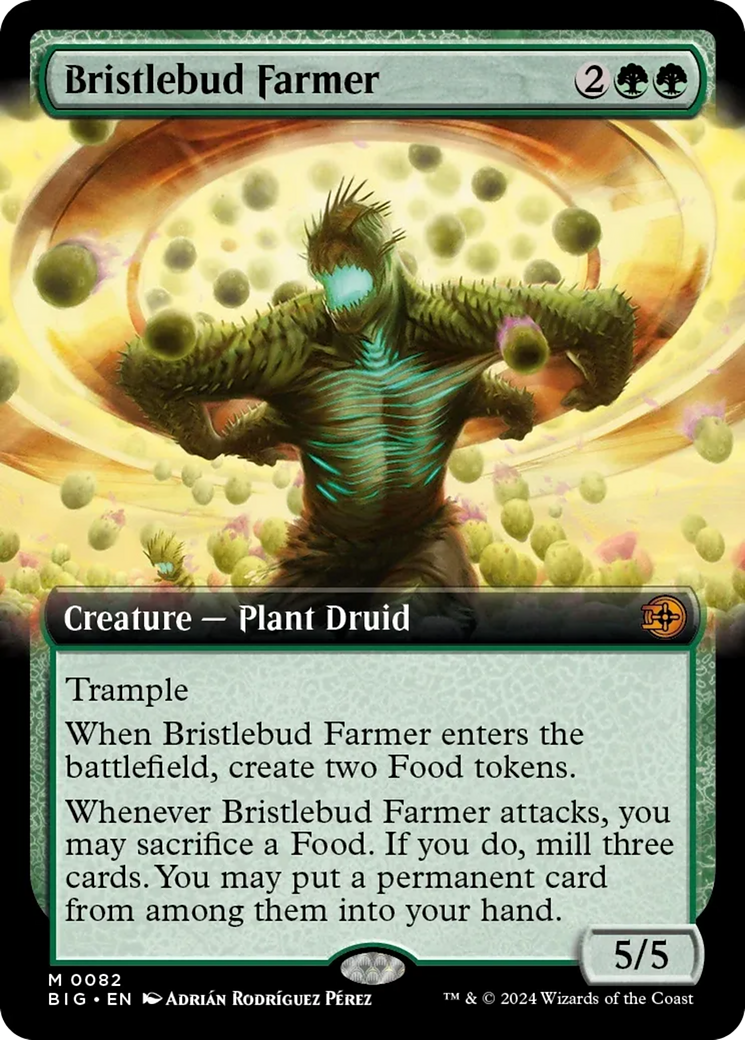 Bristlebud Farmer (Extended Art) [Outlaws of Thunder Junction: The Big Score] | Card Citadel