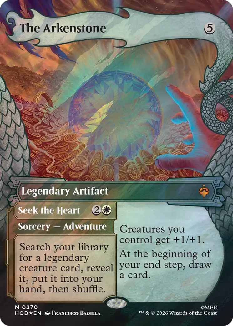 The Arkenstone (Showcase) (Surge Foil) [The Hobbit] | Card Citadel