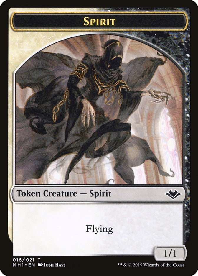 Spider // Spirit Double-Sided Token [Modern Horizons Tokens] | Card Citadel