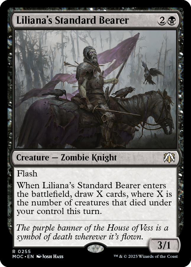 Liliana's Standard Bearer [March of the Machine Commander] | Card Citadel