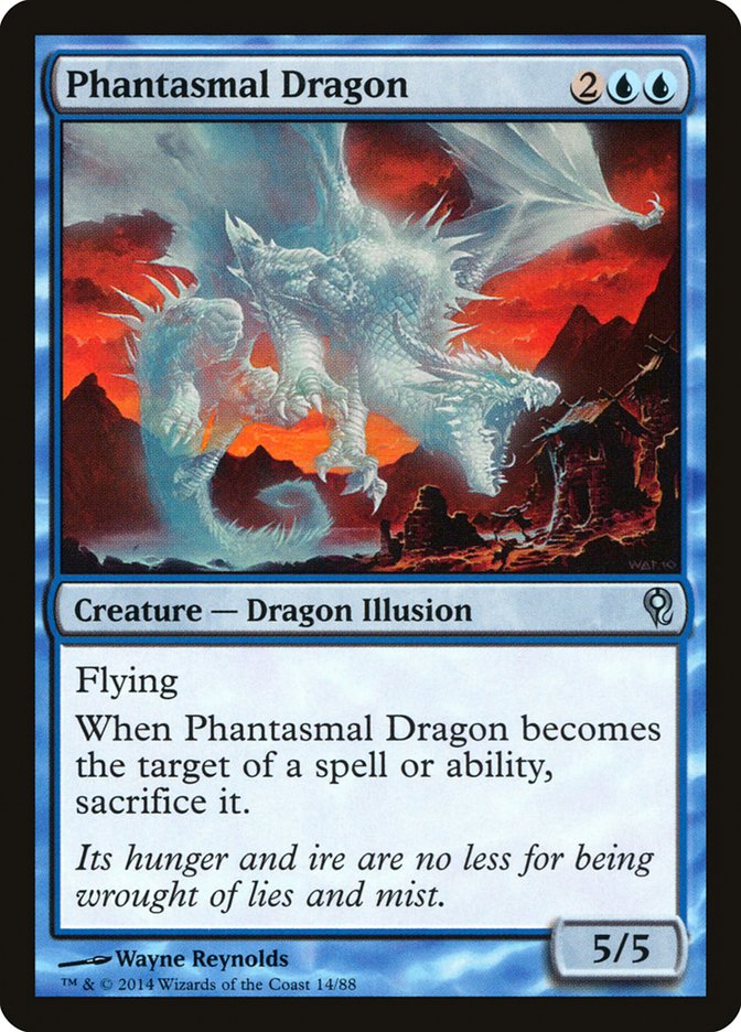 Phantasmal Dragon [Duel Decks: Jace vs. Vraska] | Card Citadel