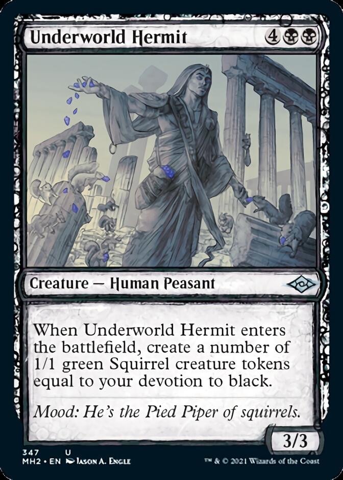 Underworld Hermit (Sketch) [Modern Horizons 2] | Card Citadel