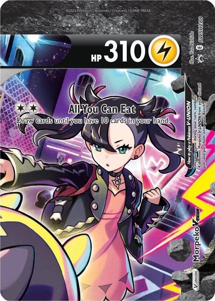 Morpeko V-Union (SWSH288) [Sword & Shield: Black Star Promos] | Card Citadel