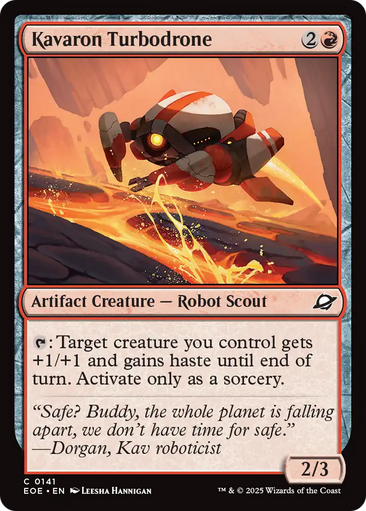 Kavaron Turbodrone [Edge of Eternities] | Card Citadel