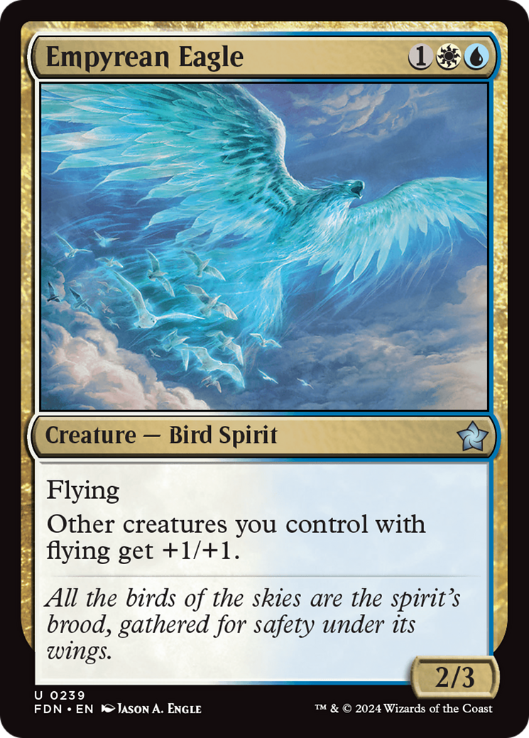 Empyrean Eagle [Foundations] | Card Citadel