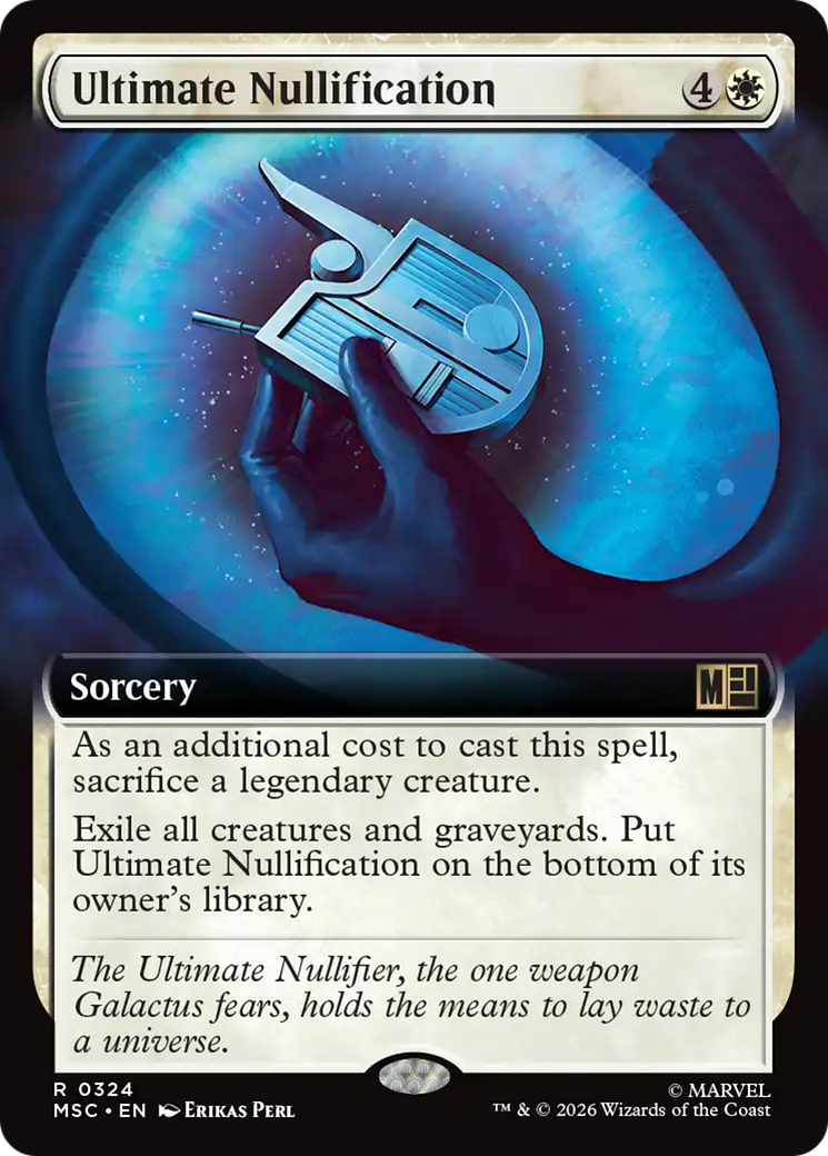 Ultimate Nullification (Extended Art) [Marvel Super Heroes Commander] | Card Citadel