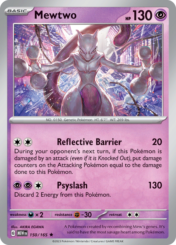 Mewtwo (150/165) [Scarlet & Violet: 151] | Card Citadel