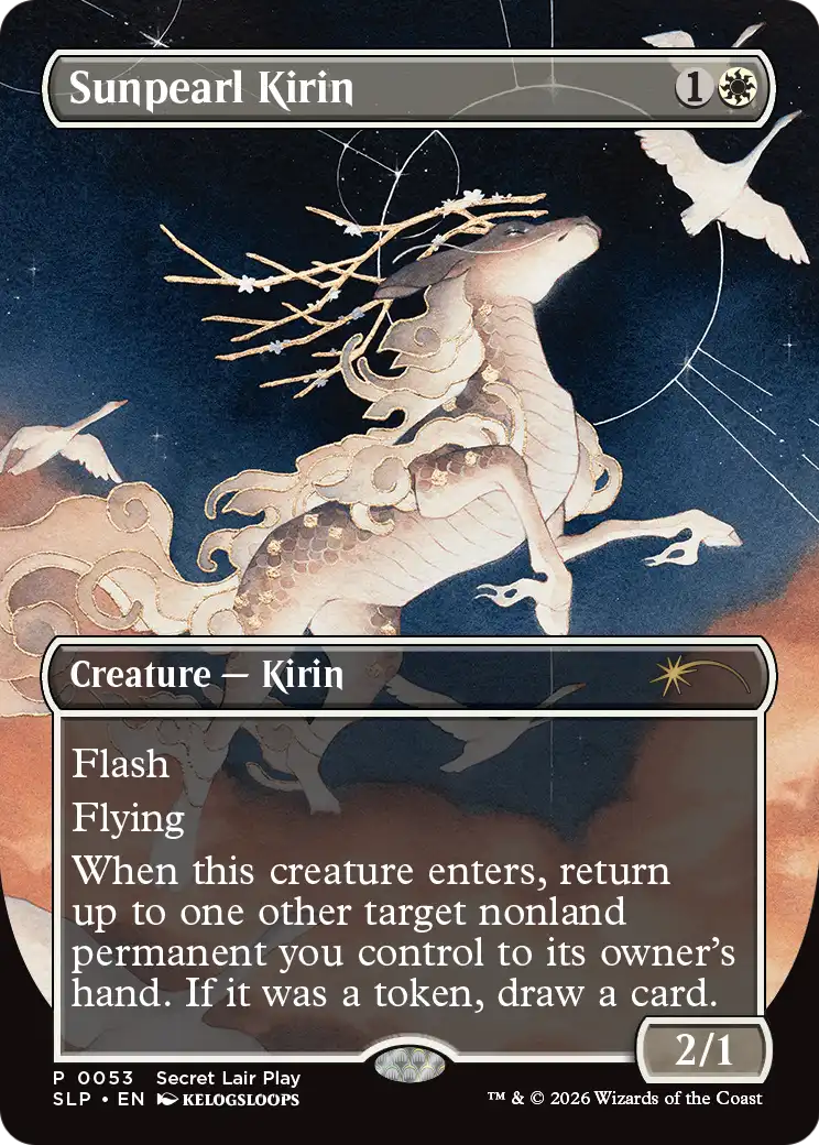 Sunpearl Kirin [Secret Lair Showdown] | Card Citadel