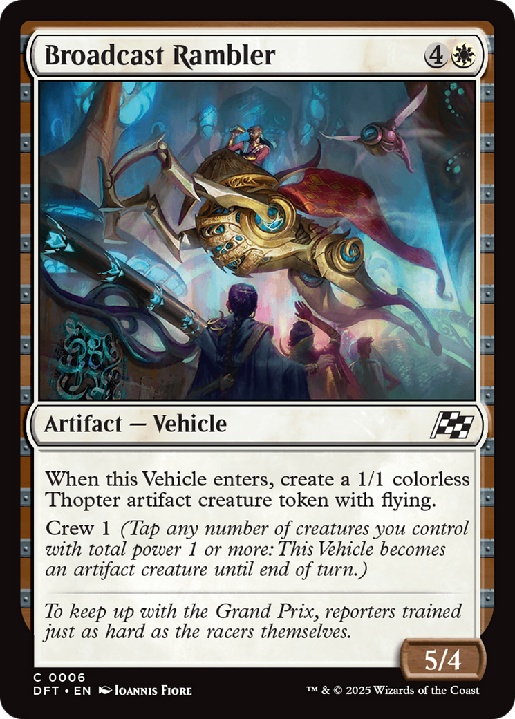 Broadcast Rambler [Aetherdrift] | Card Citadel