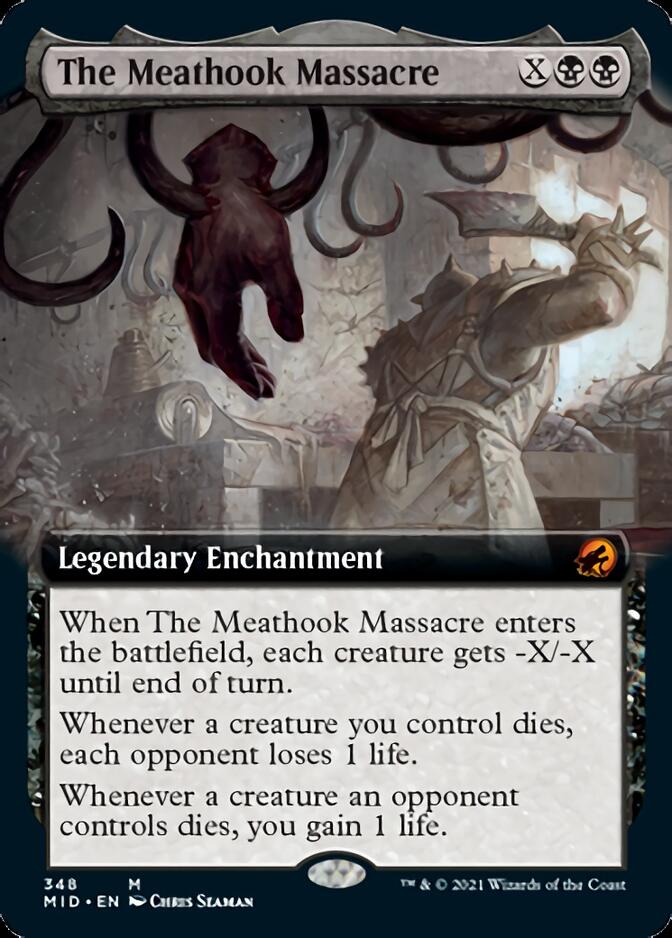 The Meathook Massacre (Extended Art) [Innistrad: Midnight Hunt] | Card Citadel