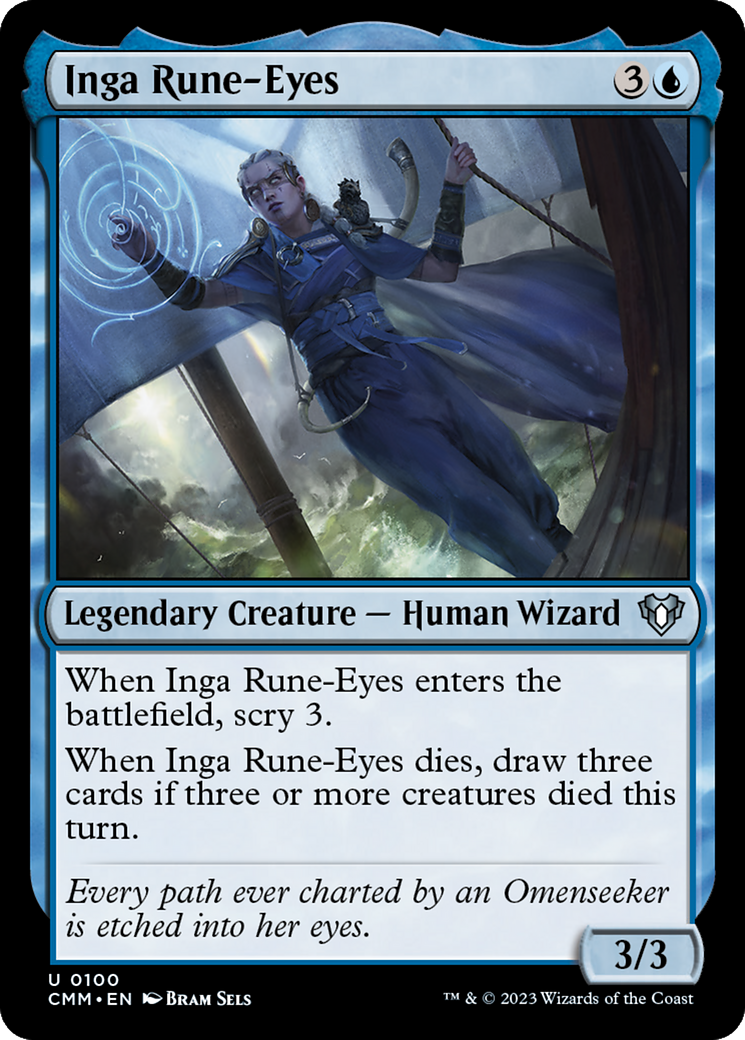 Inga Rune-Eyes [Commander Masters] | Card Citadel