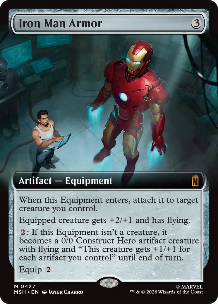 Iron Man Armor (Extended Art) [Marvel Super Heroes] | Card Citadel