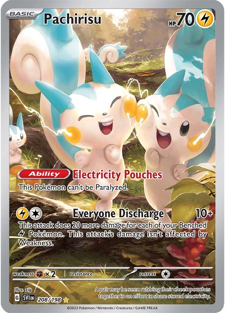 Pachirisu (208/198) [Scarlet & Violet: Base Set] | Card Citadel