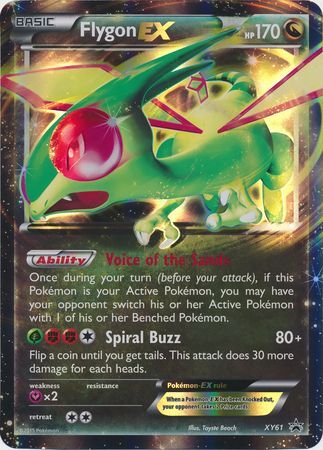 Flygon EX (XY61) (Jumbo Card) [XY: Black Star Promos] | Card Citadel