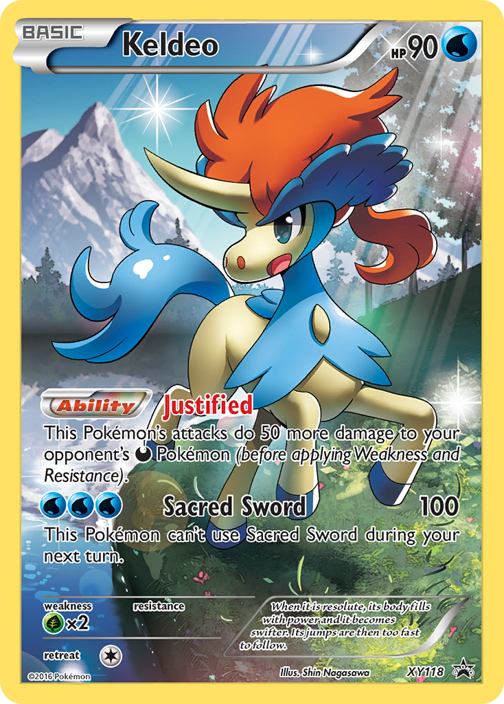 Keldeo (XY118) [XY: Black Star Promos] | Card Citadel