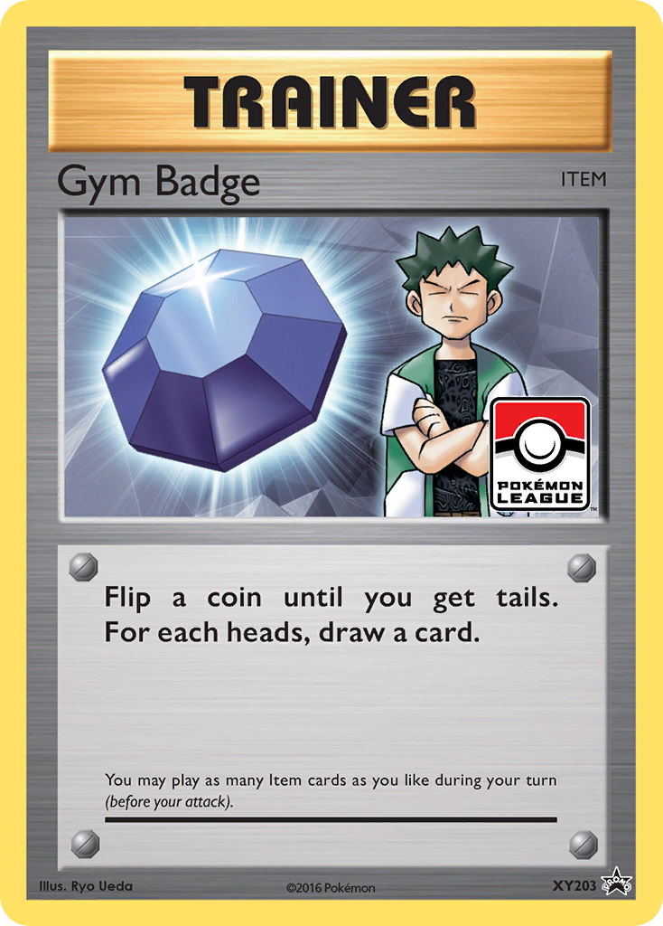 Gym Badge (XY203) [XY: Black Star Promos] | Card Citadel