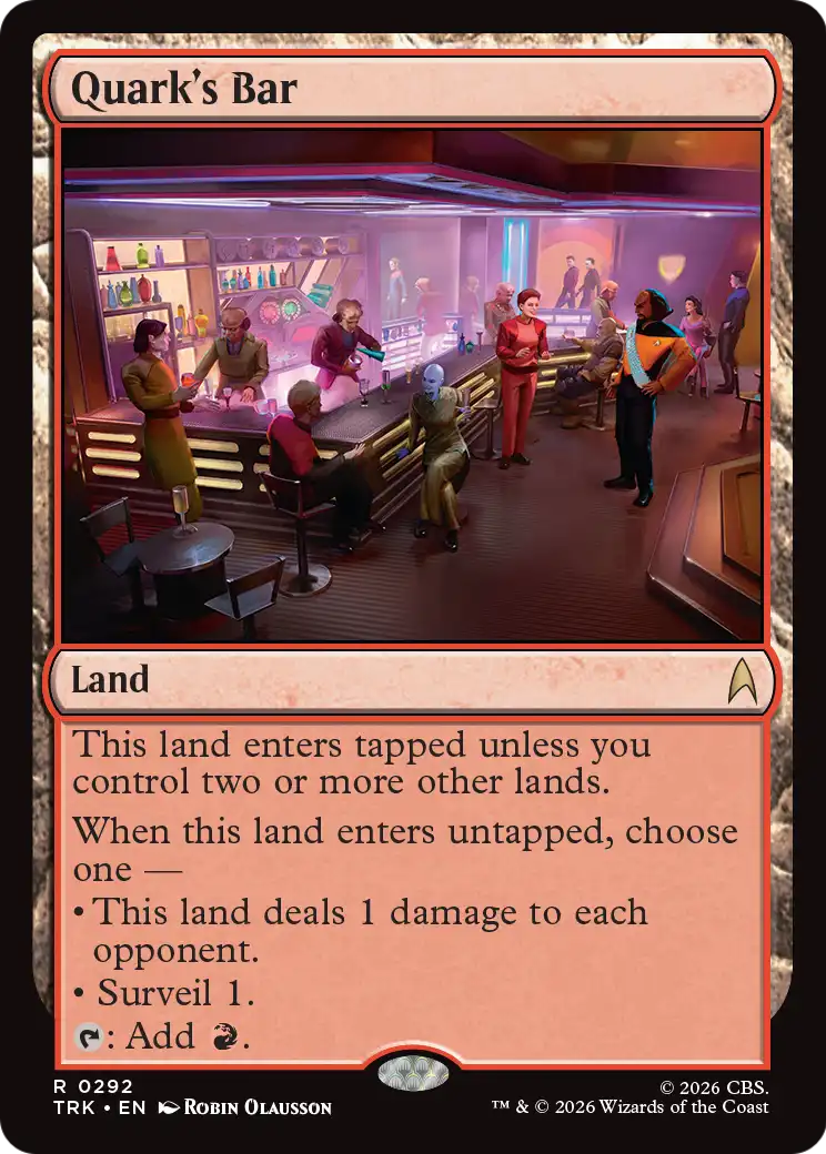 Quark's Bar [Star Trek] | Card Citadel