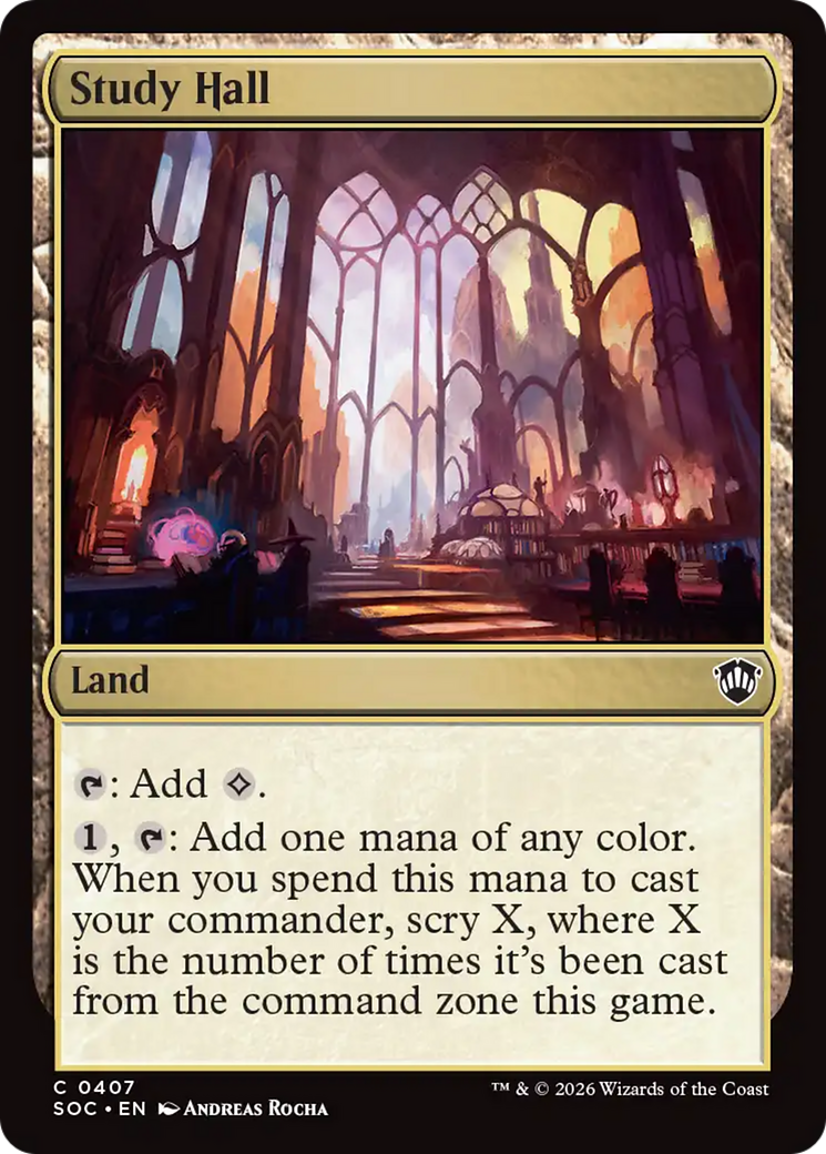 Study Hall [Secrets of Strixhaven Commander] | Card Citadel