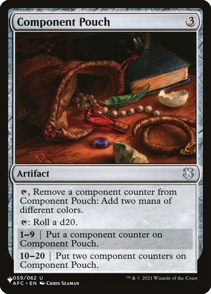 Component Pouch [The List] | Card Citadel