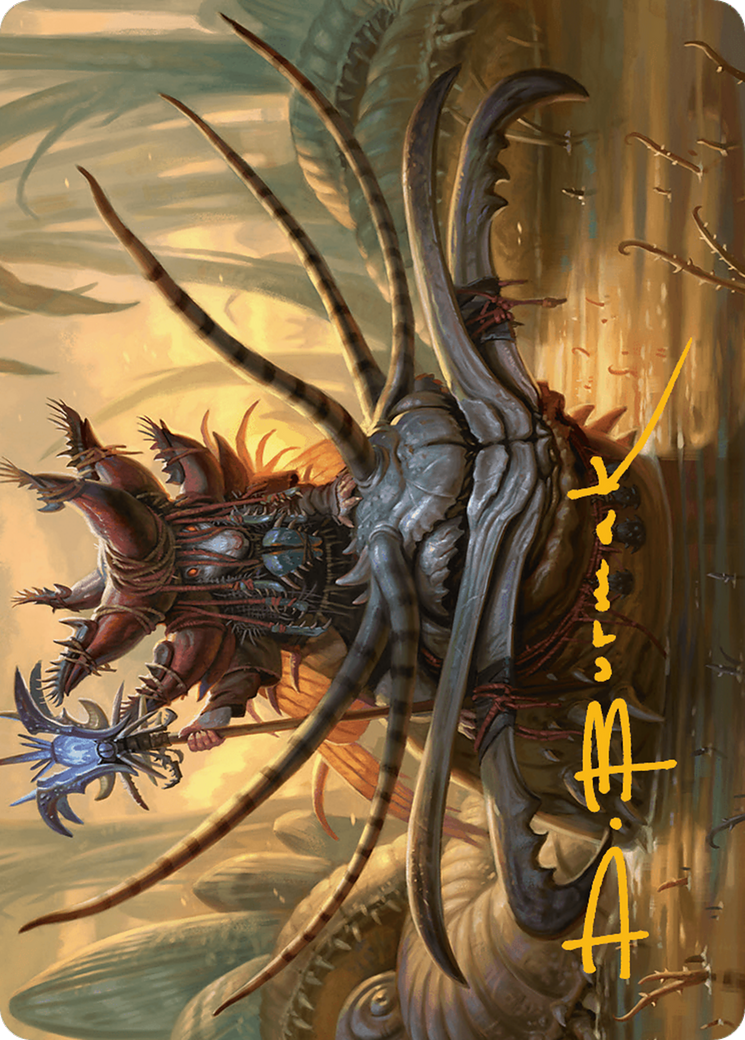 Wick's Patrol Art Card (Gold-Stamped Signature) [Bloomburrow Art Series] | Card Citadel