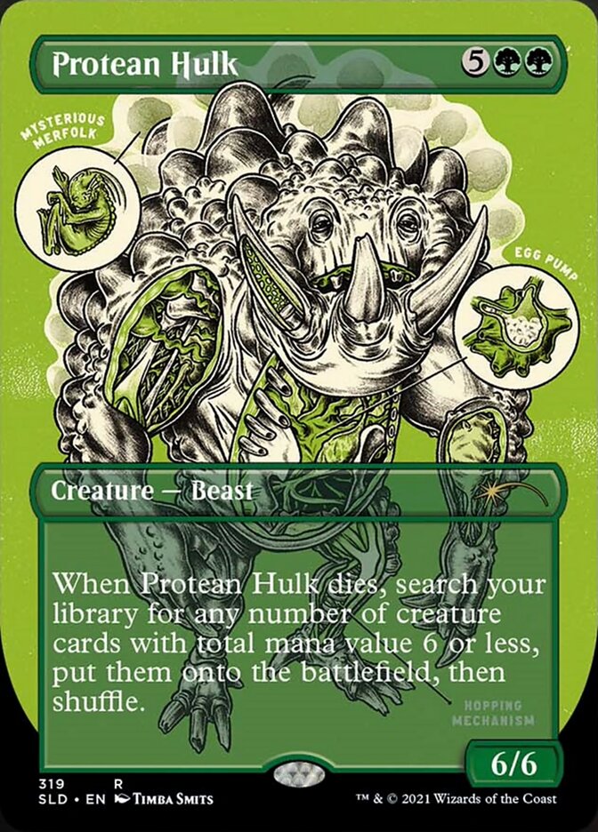 Protean Hulk (Borderless) [Secret Lair Drop Series] | Card Citadel