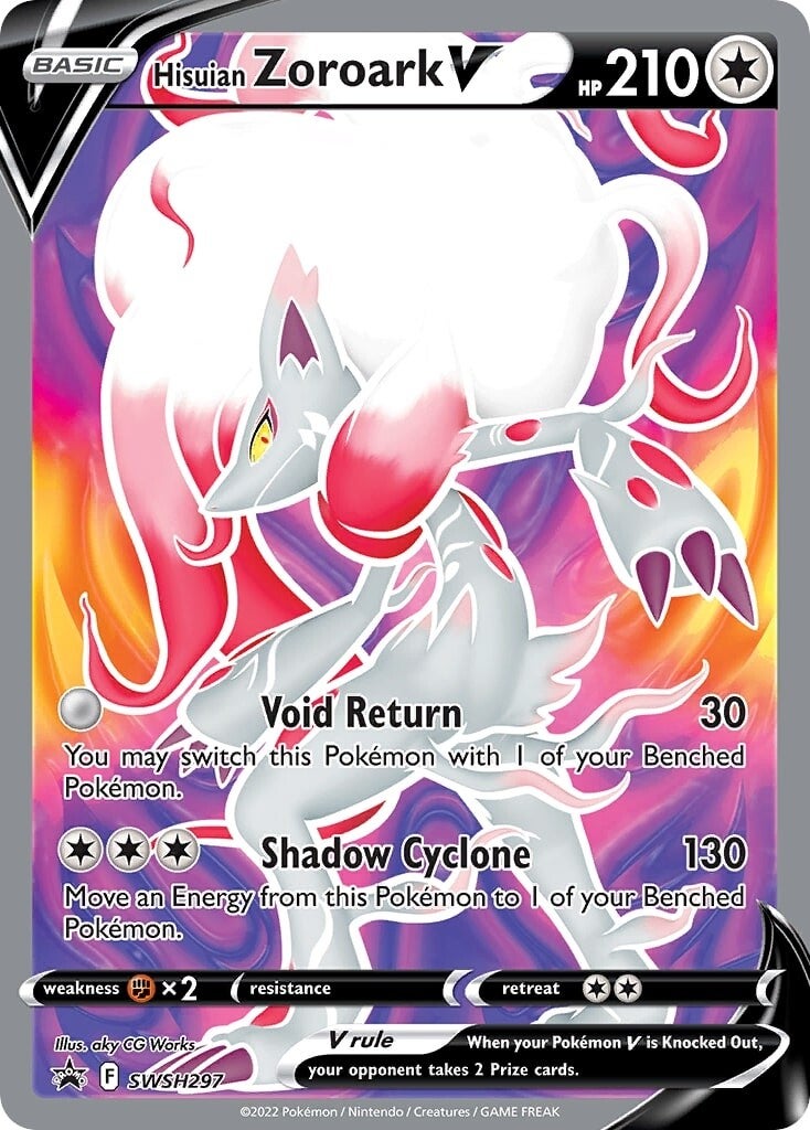Hisuian Zoroark V (SWSH297) [Sword & Shield: Lost Origin] | Card Citadel