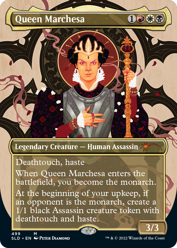 Queen Marchesa (Borderless) [Secret Lair Drop Series] | Card Citadel