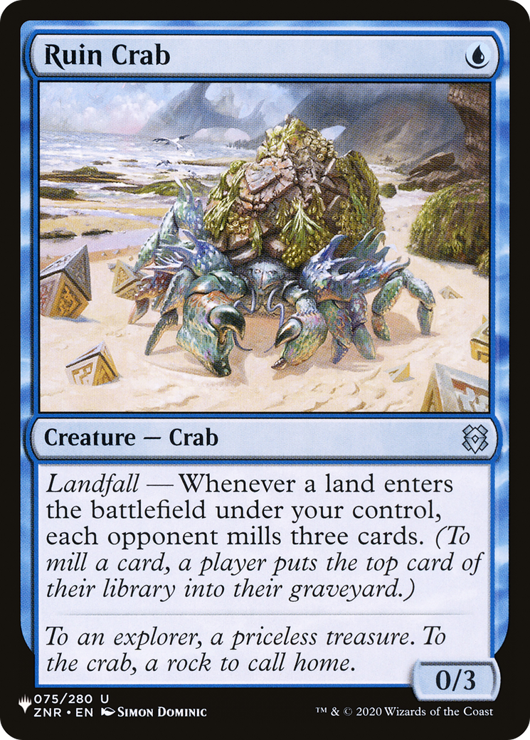 Ruin Crab [The List] | Card Citadel