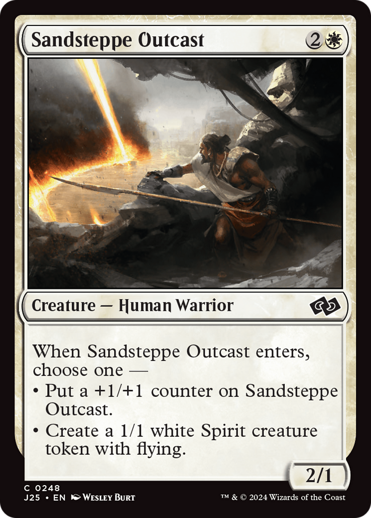 Sandsteppe Outcast [Foundations Jumpstart] | Card Citadel