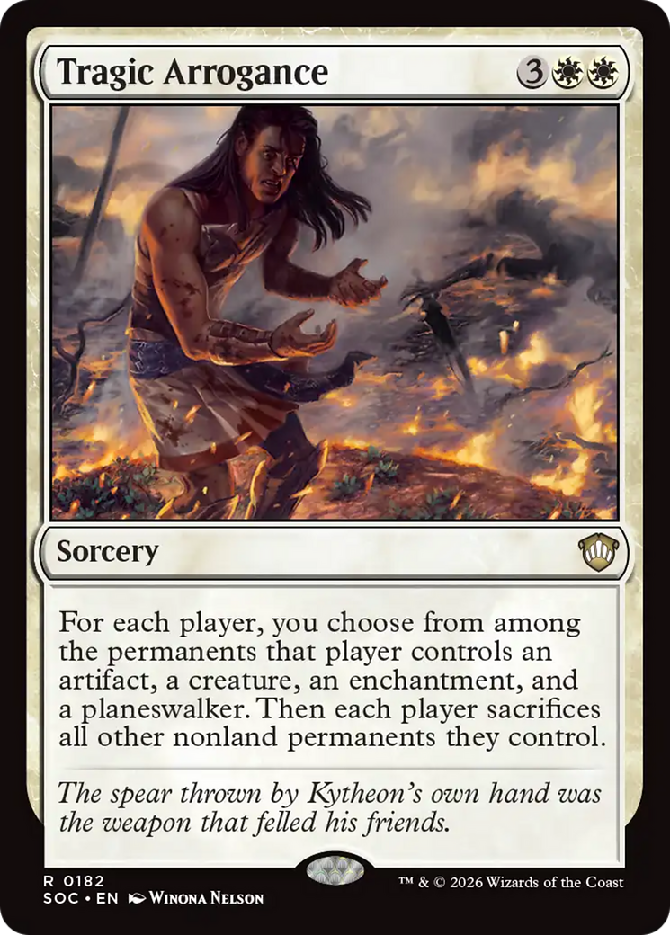Tragic Arrogance [Secrets of Strixhaven Commander] | Card Citadel
